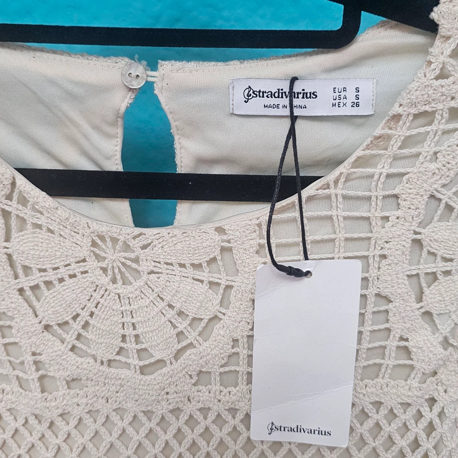 Vestido crochet talla S – photo 3